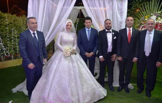 جوازة سعيدة .. نائبة في مجلس النواب تقيم حفل زفاف بحضور "وزير الرياضة"