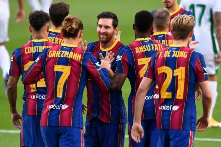 الدوري الإسباني.. برشلونة يكتسح أوساسونا برباعية