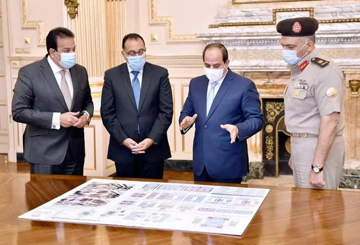 السيسي: إنشاء ١٠ جامعات جديدة علي مستوي الجمهورية