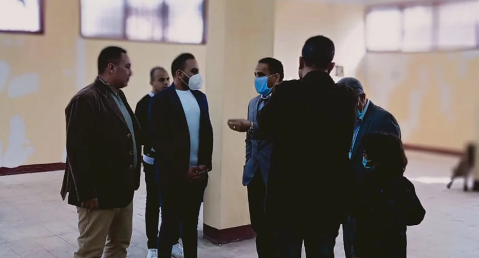 "مهتمين بالمدارس".. برلماني يتفقد أعمال تطوير المدرسة المعمارية بدار السلام