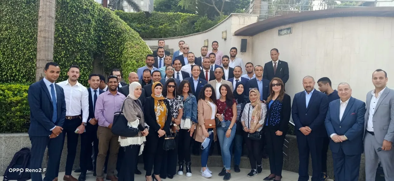 أحمد دياب مرشح مستقبل وطن يجتمع بأمناء شباب محافظة الجيزة