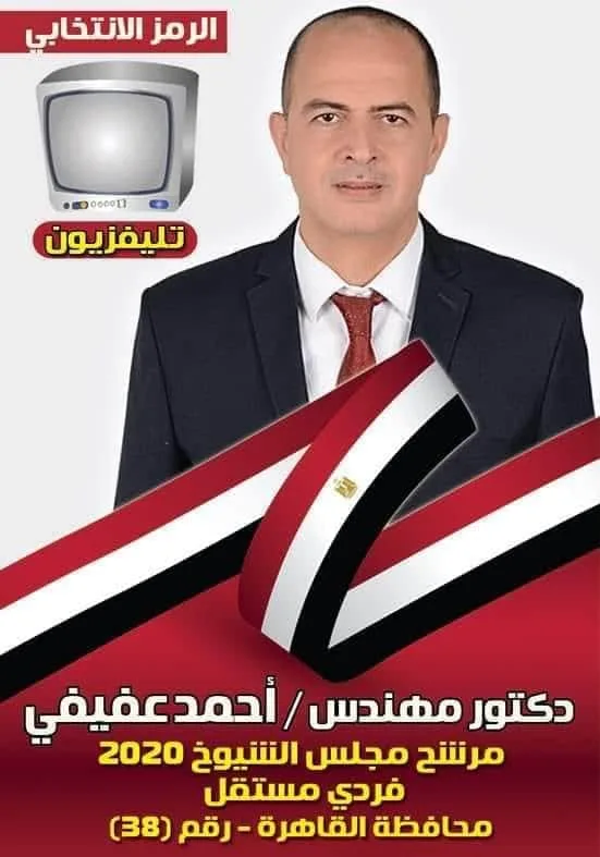 المرشح "التليفزيون" ينشر استمارات انتخابية لمؤيديه في إعلان ممول على الفيس بوك (صور)
